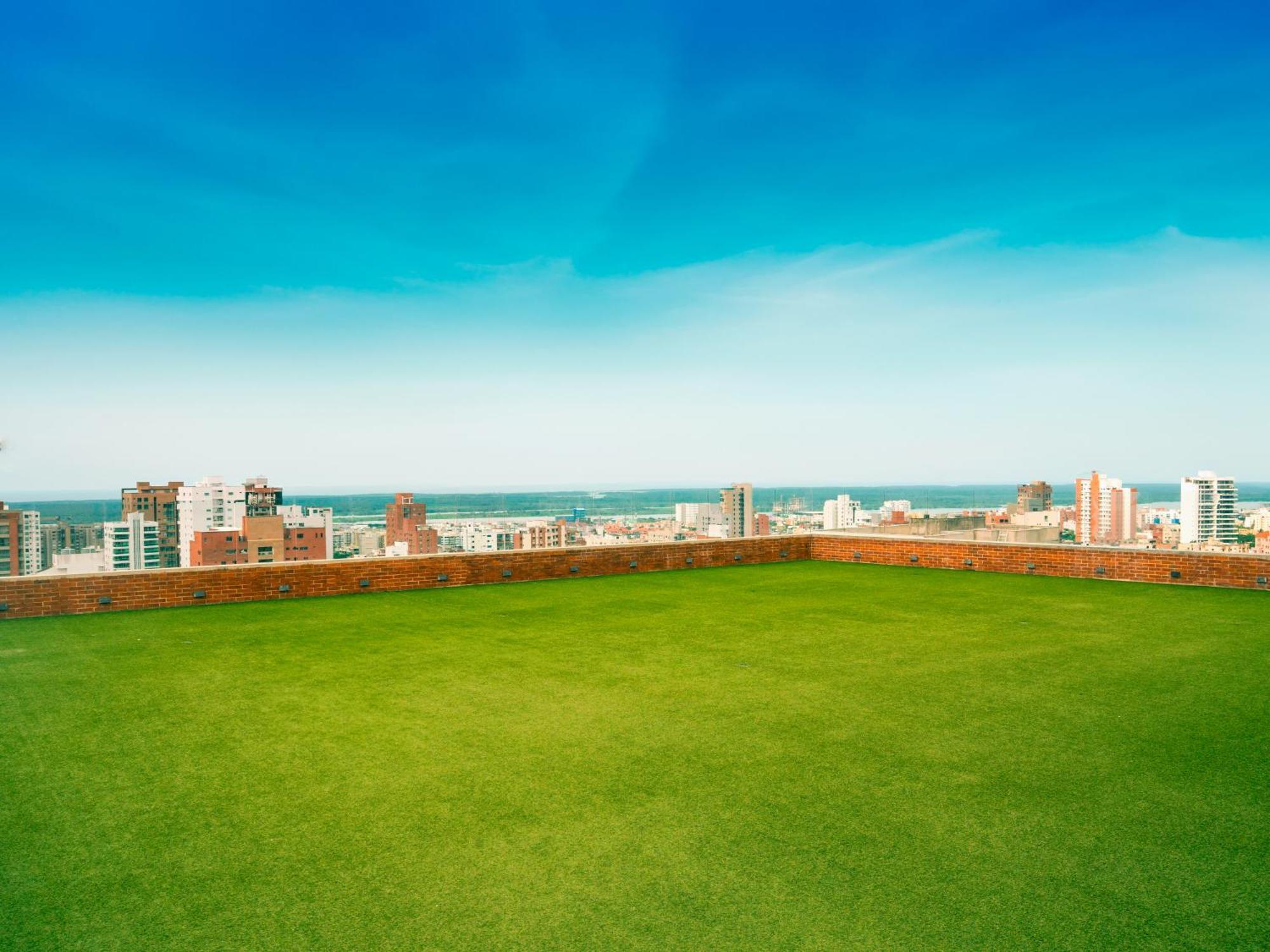 Hotel Dann Carlton Barranquilla Y Centro De Convenciones ภายนอก รูปภาพ View from the rooftop of the hotel